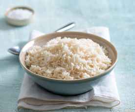 Gotowanie 400 g ryżu parboiled