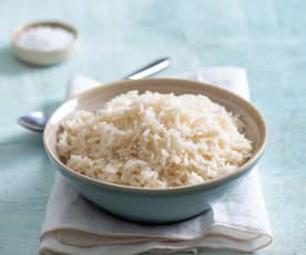 Gotowanie 300 g ryżu parboiled