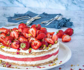 Strawberry and watermelon cake with Vanilla cream (Nico Moretto)