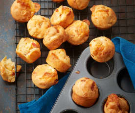 Muffins pomme-camembert