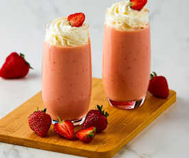 Milkshake fragole e mango