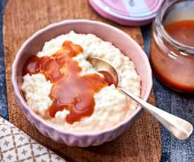 Riz au lait caramel