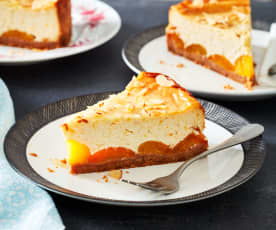 Aprikosen-Cheesecake