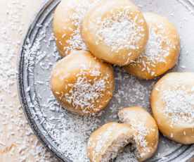 Briochettes coco à la vapeur