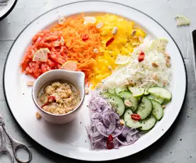 Salada arco-íris vegan - TM6