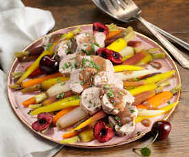 Pork Tenderloin with Cherry Sauce