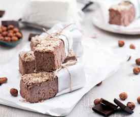 Proteinowy blok twarogowy z czekoladą