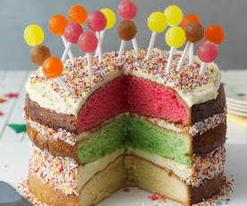 Party-pops cake