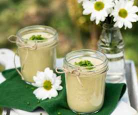 Chłodnik z pora, selera i ziemniaków (Vichysoiss)