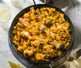 Paella (Cocción de arroz)