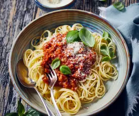 Low Meat Bolognese