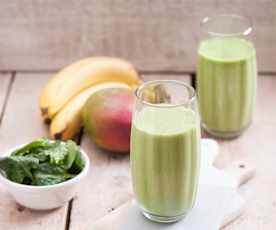 Zielone smoothie proteinowe