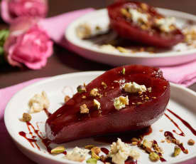 Pinot Noir Poached Pears 