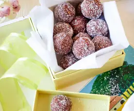Chokladbollar - schwedische Schokoladenkugeln
