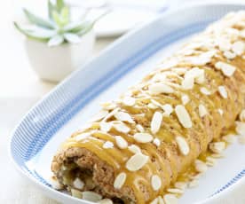 Torta de amêndoa à Tia Isabel