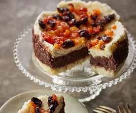 Ciasto ryżowe ze słodką pastą z fasoli adzuki