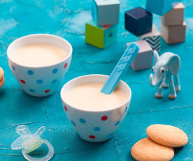 Jogurt z owocami i biszkoptami (dla dzieci)