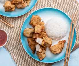 Kurczak w cieście kokosowym