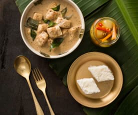 Kwaśne curry rybne (Fish ambul thiyal)