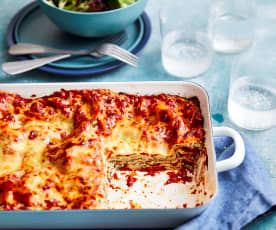 Three Cheese and spinach lasagne (Diabetes)
