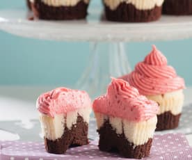 Cupcakes tricolores