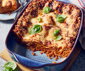 Low Meat Lasagne