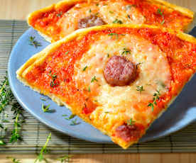 Pizza aux 3 farines