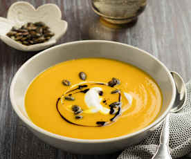 Schnelle Kürbissuppe