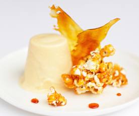 Popcorn Ice Cream Dessert