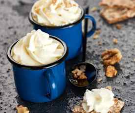 Crème fouettée au chèvre (salée)