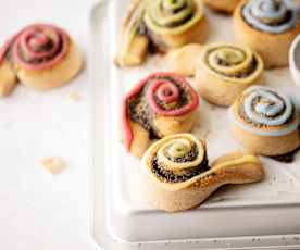 Bunte Mohnschnecken