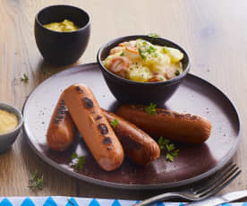 Bratwurst con insalata di patate