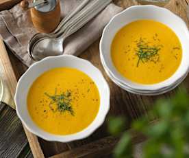 Karotten-Ingwer-Suppe