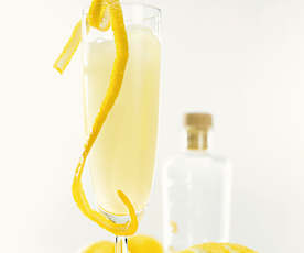 Champagner-Zitronen-Slush
