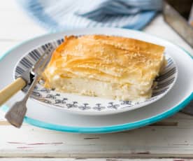 Greek Cheese Filo Pie (Tiropita)