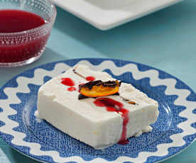 Tarta helada de frutas de Aragón