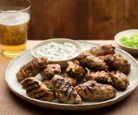 Beef and Feta Koftas