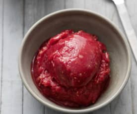 Beetroot and Berry Sorbet