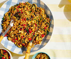 Community fave brown rice salad