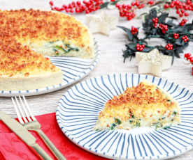 Quiche de bacalhau