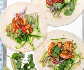 Tacos de crevettes