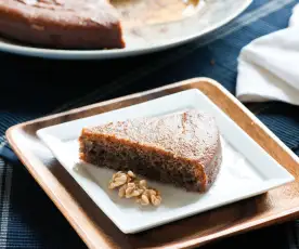 Greek Walnut Cake "Karidopita"