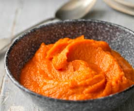 Carrot and Roasted Red Pepper Purée