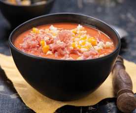 Salmorejo - hiszpański chłodnik pomidorowy