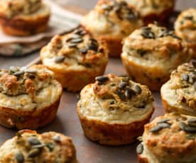 Feta, Olive and Herb Muffins