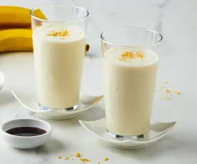 Milkshake banana e vaniglia