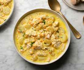 Creamy Mustard Chicken Stew