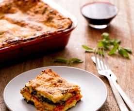 Spinach, Tomato And Cheese Lasagne
