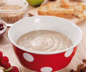 Grundrezept Getreide-Obst-Brei