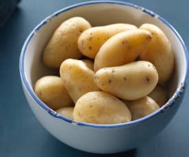 Steamed Baby Potatoes